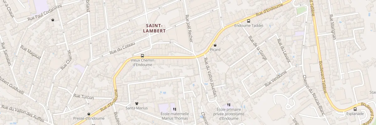 Plan du 137 Rue d’endoume à Marseille 7e Arrondissement