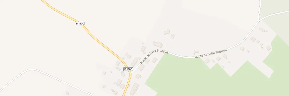 Plan du 3 Rte de Saint-François à Samerey