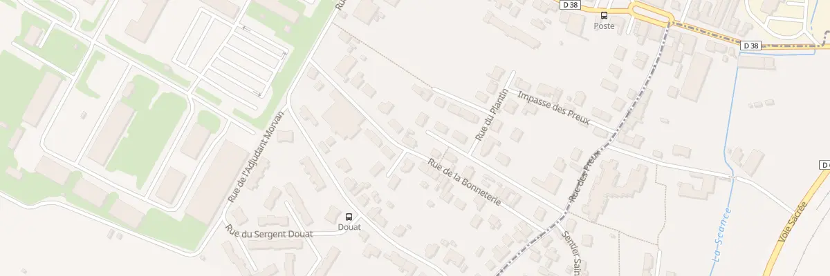 Plan du 11 Rue de la Bonneterie à Thierville-sur-Meuse