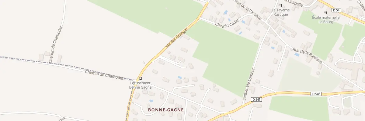 Plan du 5B Rue Vie des Granges à Saint-Chef