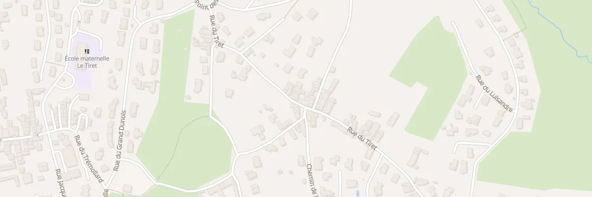 Plan du 131 Rue du Tiret à Ambérieu-en-Bugey