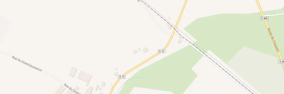 Plan du 6 Rue de la Gare à Longwy-sur-le-Doubs