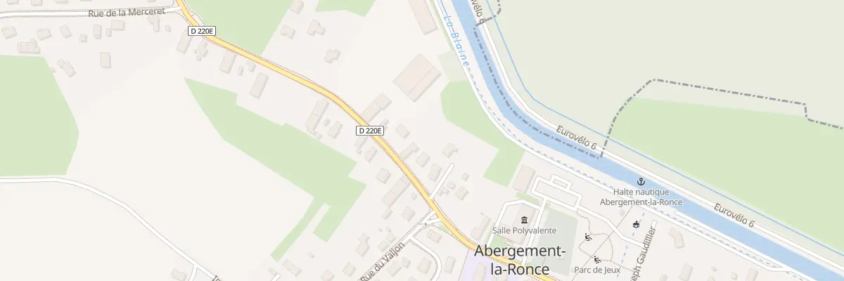 Plan du 11 Rue de Samerey à Abergement-la-Ronce