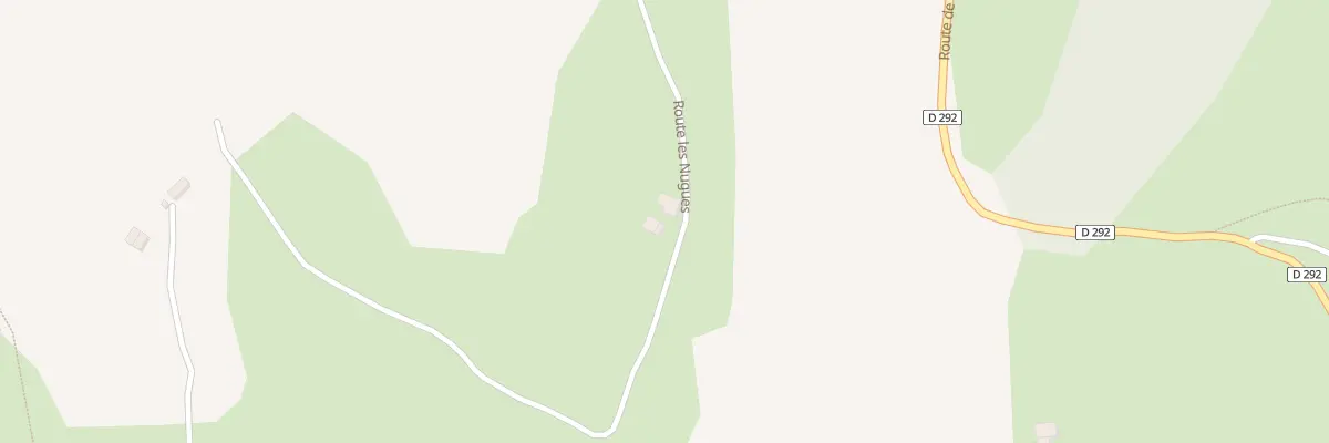 Plan du 700 Rte les Nugues à Choranche