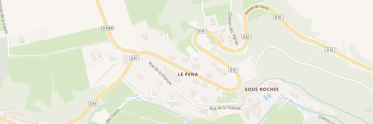 Plan du 474 Rte de Véria à Balanod