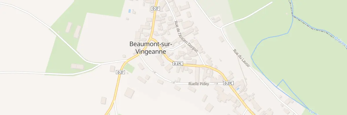 Plan du 4 Rue de la Mairie à Beaumont-sur-Vingeanne