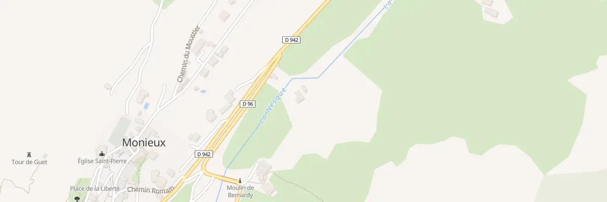 Plan du 41 Rte de Methamis à Monieux