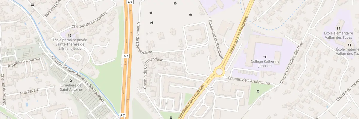 Plan du 4 Che Commandeur à Marseille 15e Arrondissement