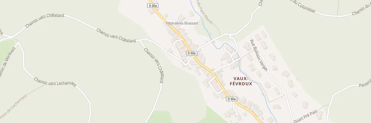 Plan du 22 Rue du Chatelard à Vaux-en-Bugey