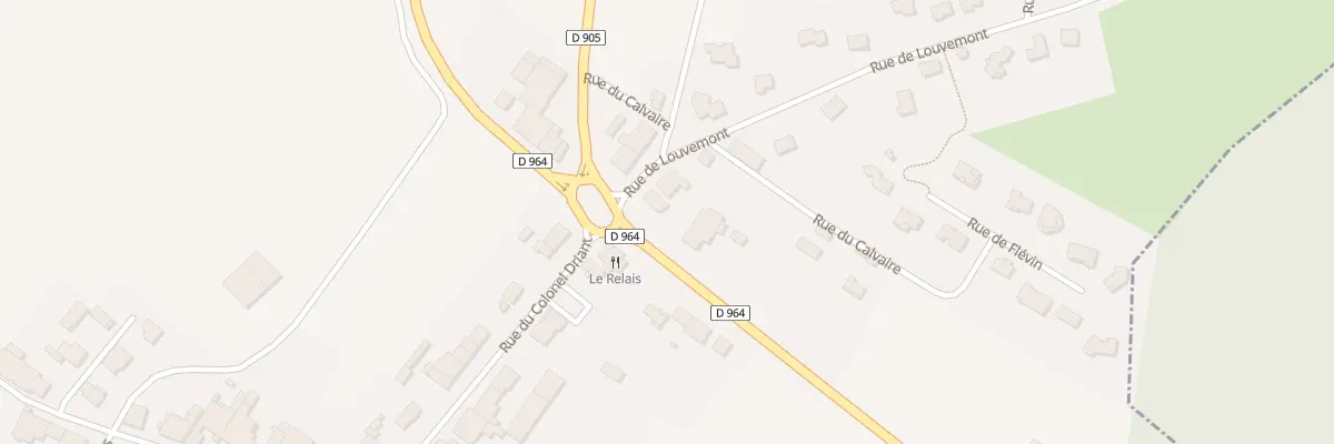 Plan du 3 Rue de Louvemont à Vacherauville