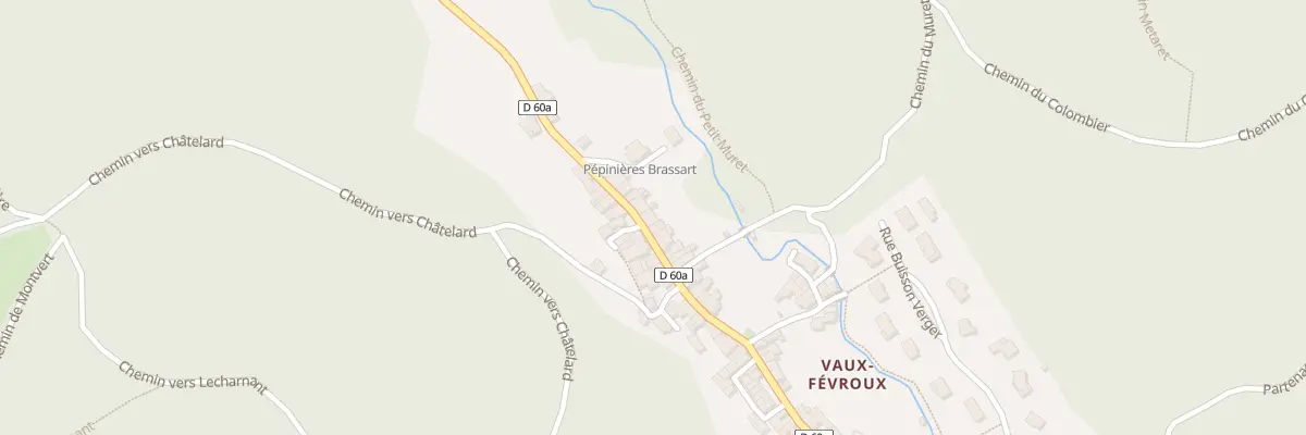 Plan du 135 Rue Principale Vaux Fevroux à Vaux-en-Bugey