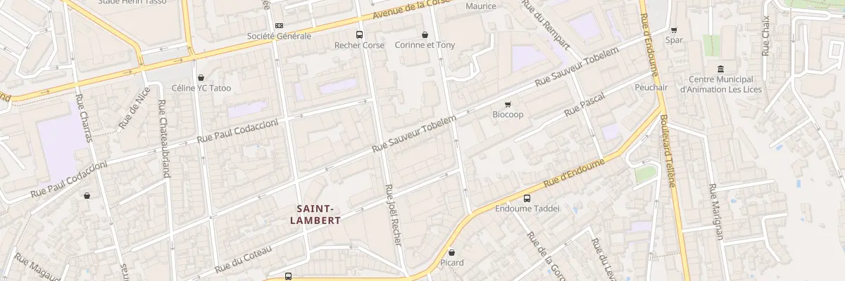 Plan du 41 Rue sauveur tobelem à Marseille 7e Arrondissement