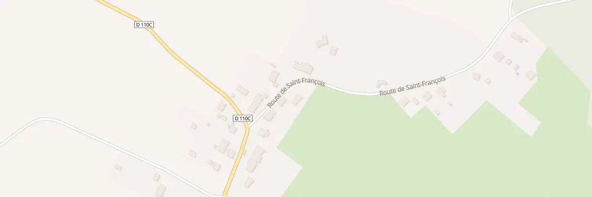 Plan du 6 Rte de Saint-François à Samerey