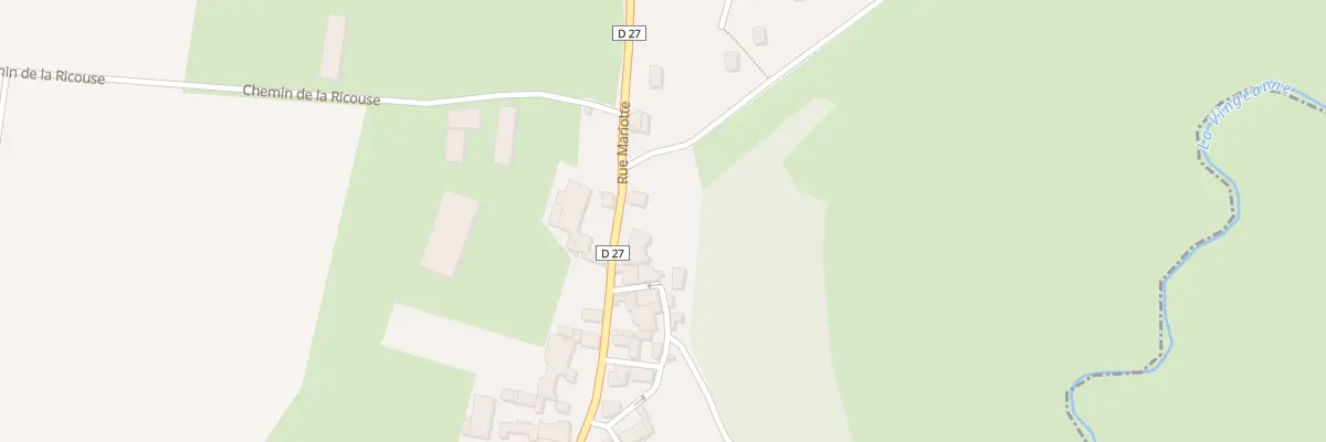 Plan du 6 Rue Mariotte à Beaumont-sur-Vingeanne