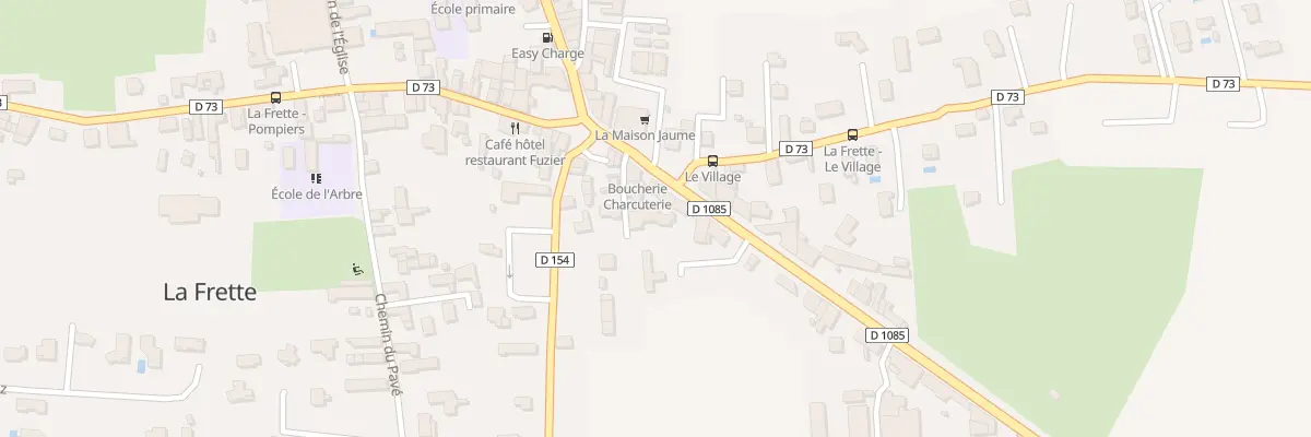 Plan du 70 Rte de Grenoble à La Frette