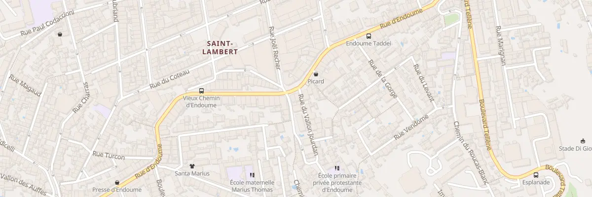 Plan du 131 Rue d’endoume à Marseille 7e Arrondissement