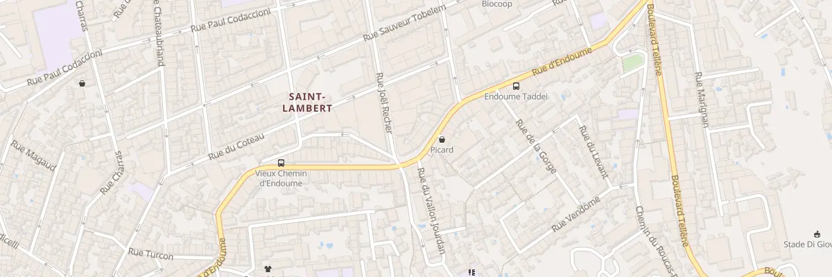 Plan du 142 Rue d’endoume à Marseille 7e Arrondissement