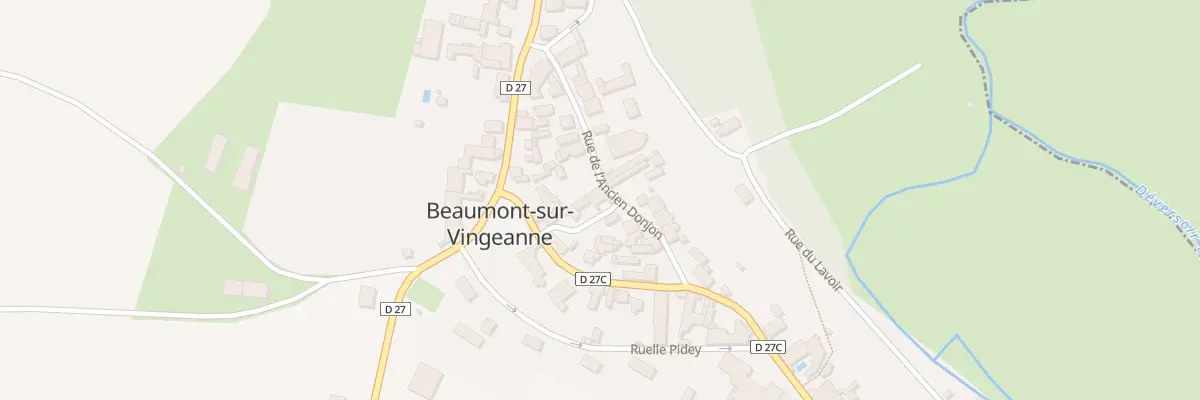 Plan du 5 Rue de la Forge à Beaumont-sur-Vingeanne