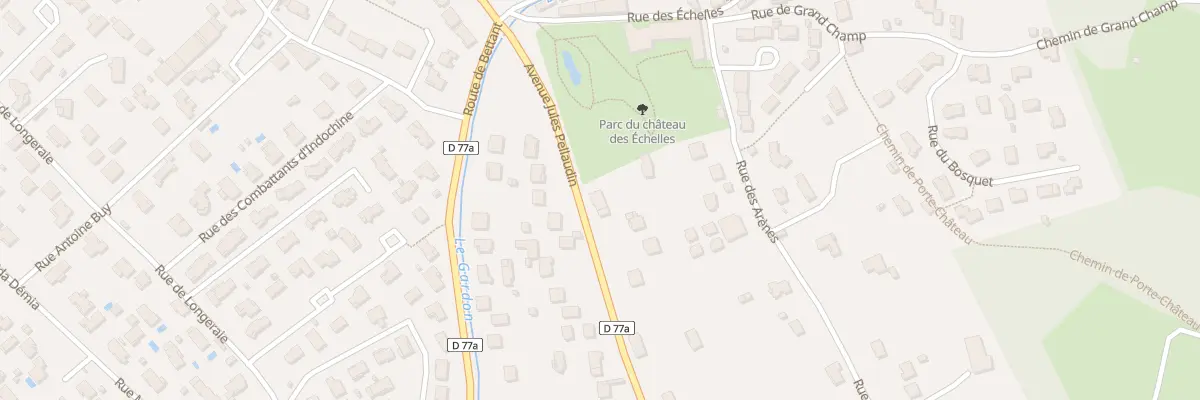Plan du 11 Av Jules Pellaudin à Ambérieu-en-Bugey