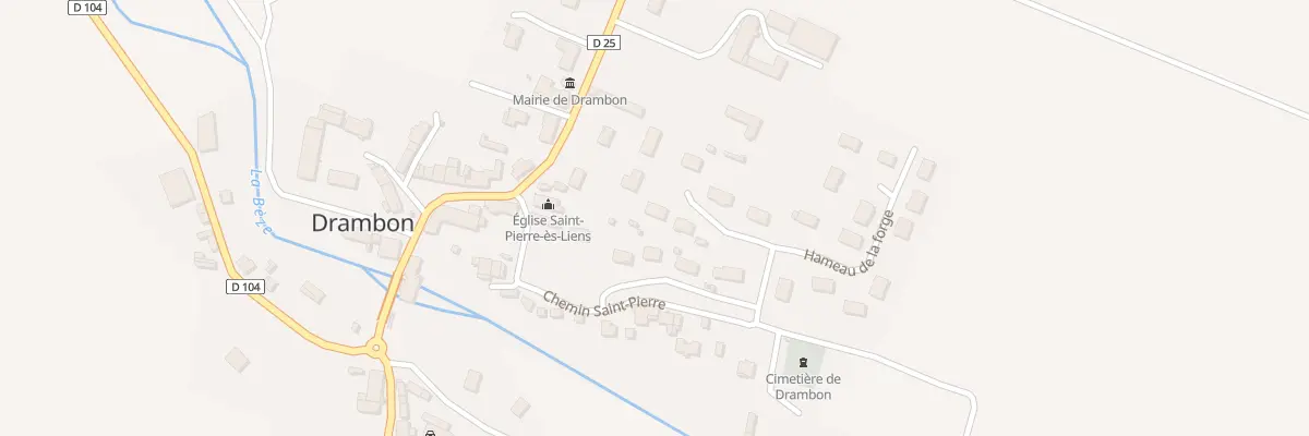 Plan du 5071 Village à Drambon