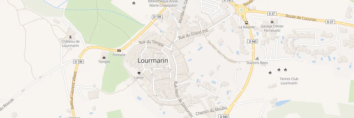 Plan du 1 Imp du Grand Vallat à Lourmarin