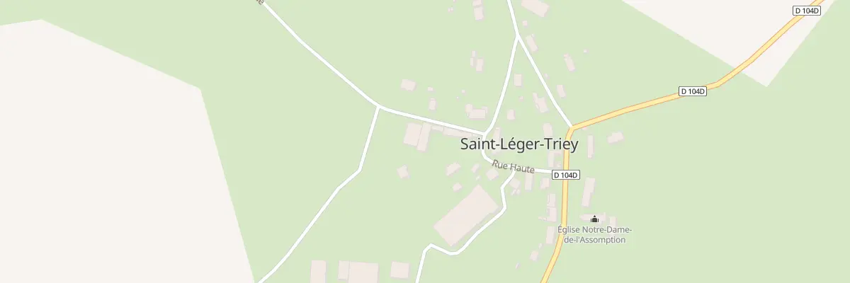 Plan du 9 Che de la Noue à Saint-Léger-Triey