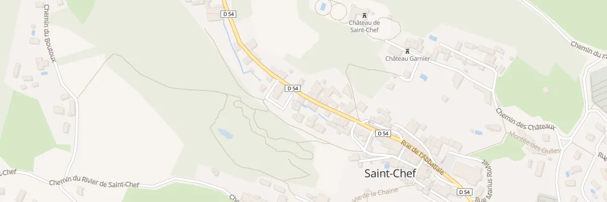 Plan du 50 Rue de l’Abbatiale à Saint-Chef