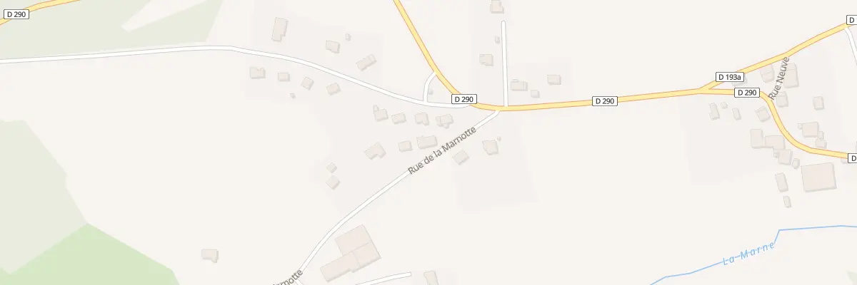 Plan du 2 Rue de la Marnotte à Saints-Geosmes