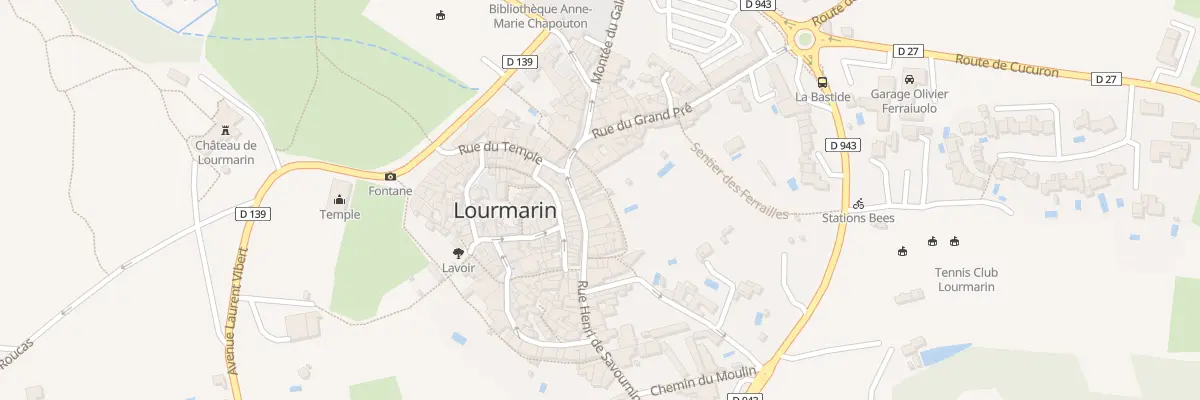 Plan du 7 Rue Henri de Savornin à Lourmarin