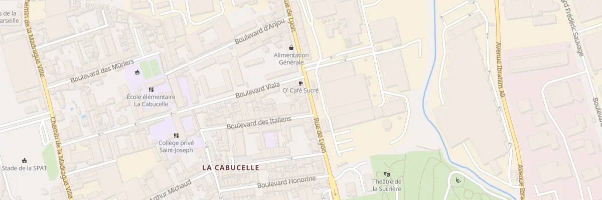 Plan du 277 Rue de lyon à Marseille 15e Arrondissement