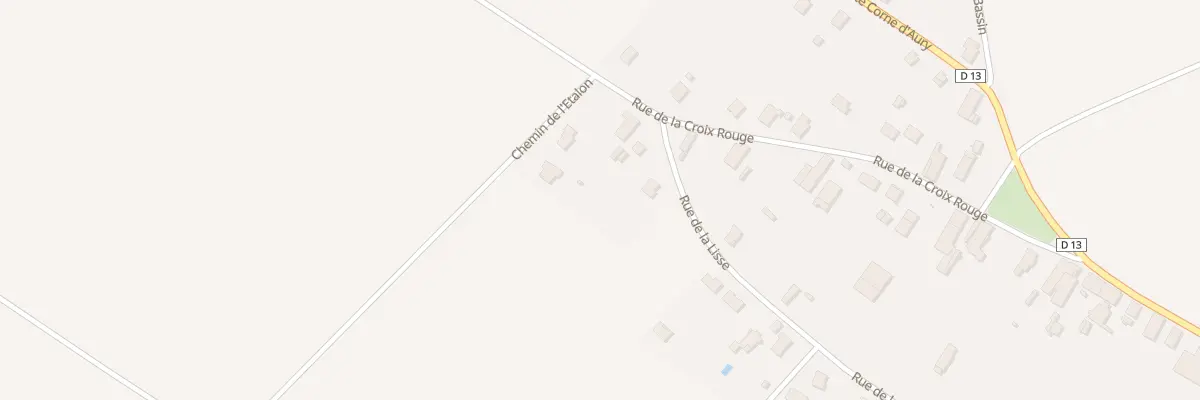 Plan du 27 Rue de la Lisse à Longwy-sur-le-Doubs