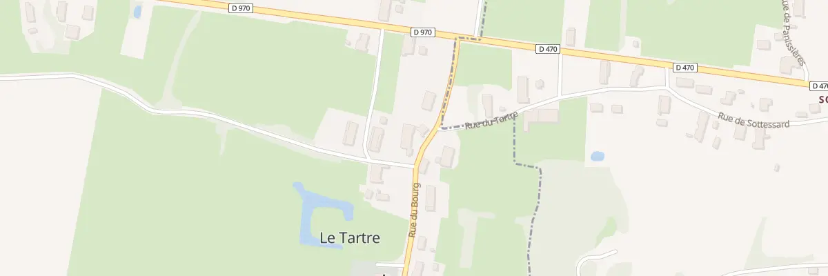 Plan du 213 Rue du Bourg au Tartre