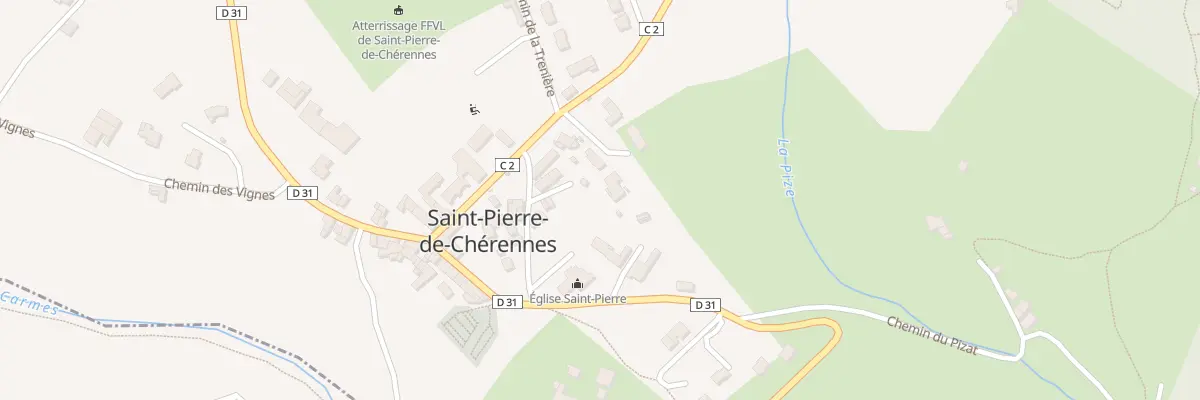 Plan du 50 Imp du Village à Saint-Pierre-de-Chérennes