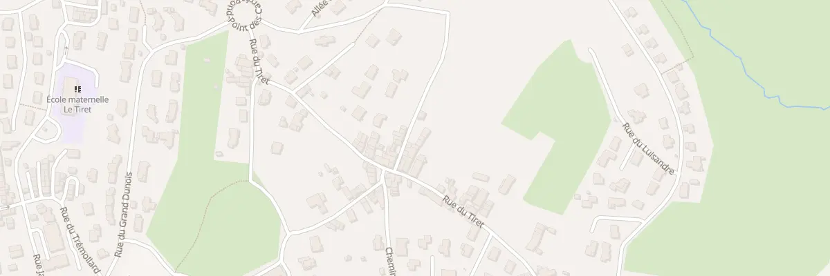 Plan du 151 Rue du Tiret à Ambérieu-en-Bugey