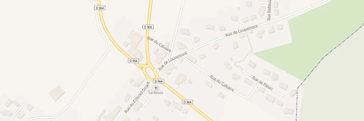 Plan du 7 Rue de Louvemont à Vacherauville
