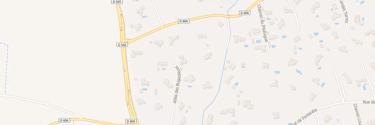 Plan du 9066 All des Bugadieres à Cabriès