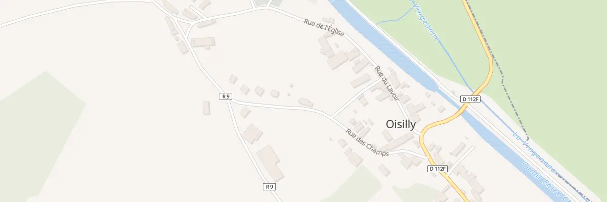 Plan du 12 Rue des Champs à Oisilly