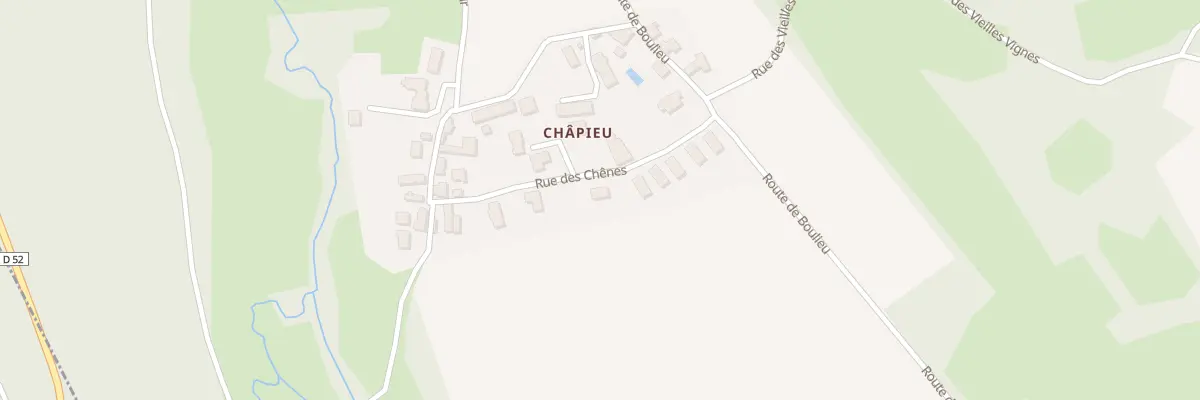 Plan du 113 Rue des Chênes à Charette