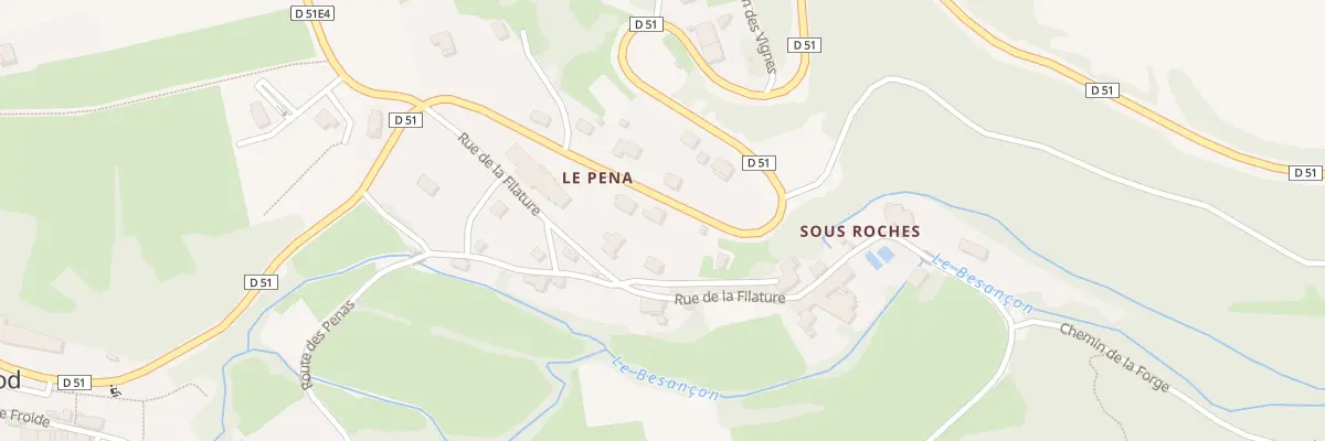 Plan du 5097 Rte de Véria à Balanod