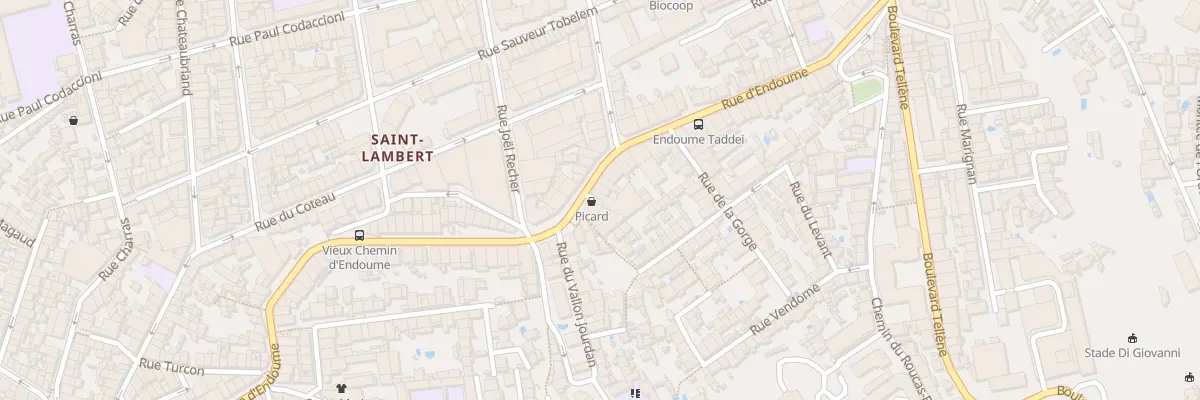 Plan du 121 Rue d’endoume à Marseille 7e Arrondissement