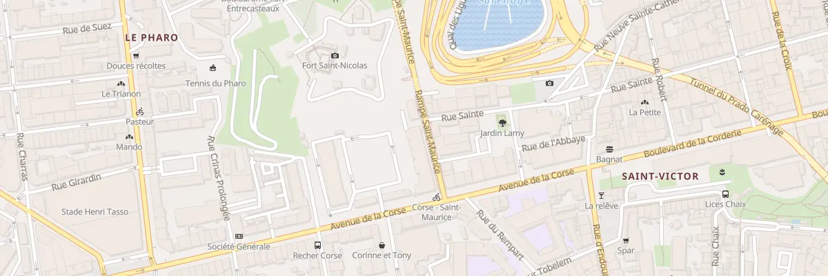 Plan du 32 Av de la Corse à Marseille 7e Arrondissement