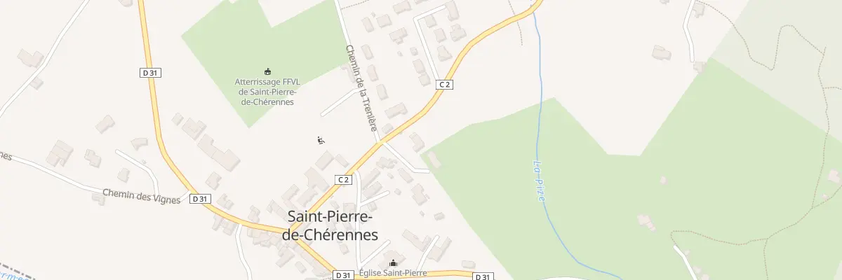 Plan du 25 Imp du Pavillon à Saint-Pierre-de-Chérennes