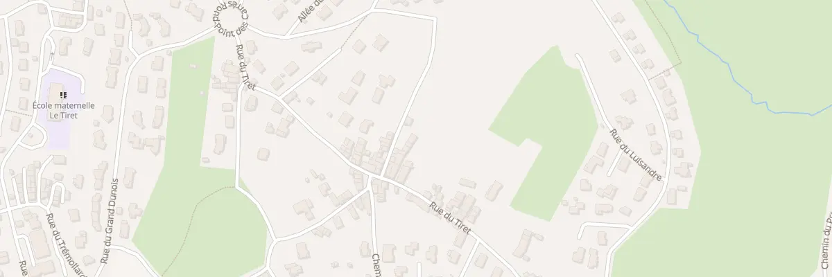 Plan du 171 Rue du Tiret à Ambérieu-en-Bugey
