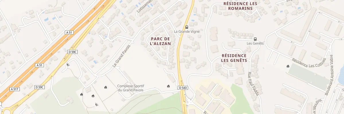 Plan du 215 Parc de l’Alezan à Septèmes-les-Vallons