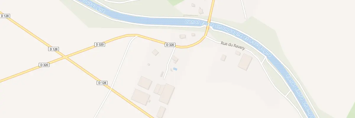 Plan du 3 Rue du Ravery à Cusey