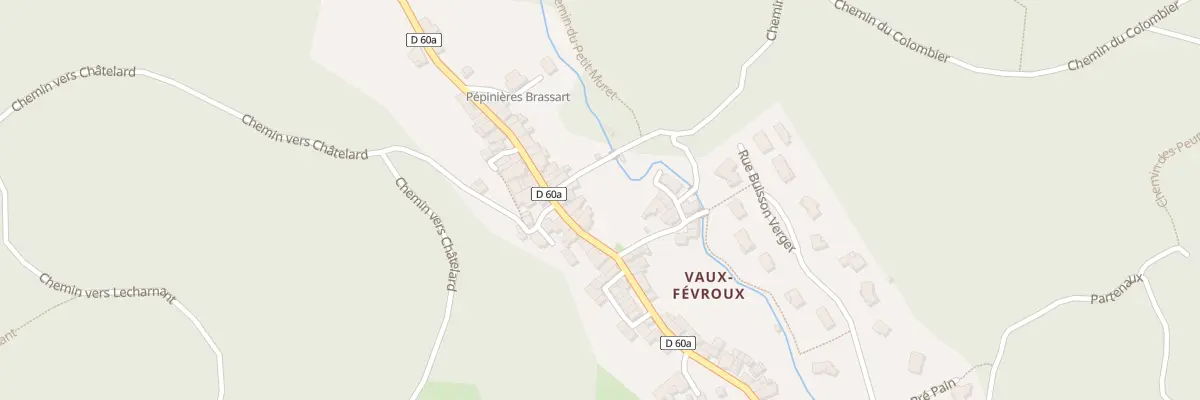 Plan du 225 Rue Principale Vaux Fevroux à Vaux-en-Bugey