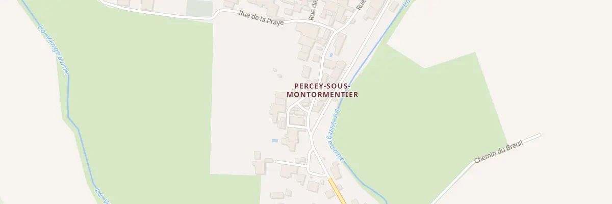 Plan du 2 Rle des Brégeons à Cusey