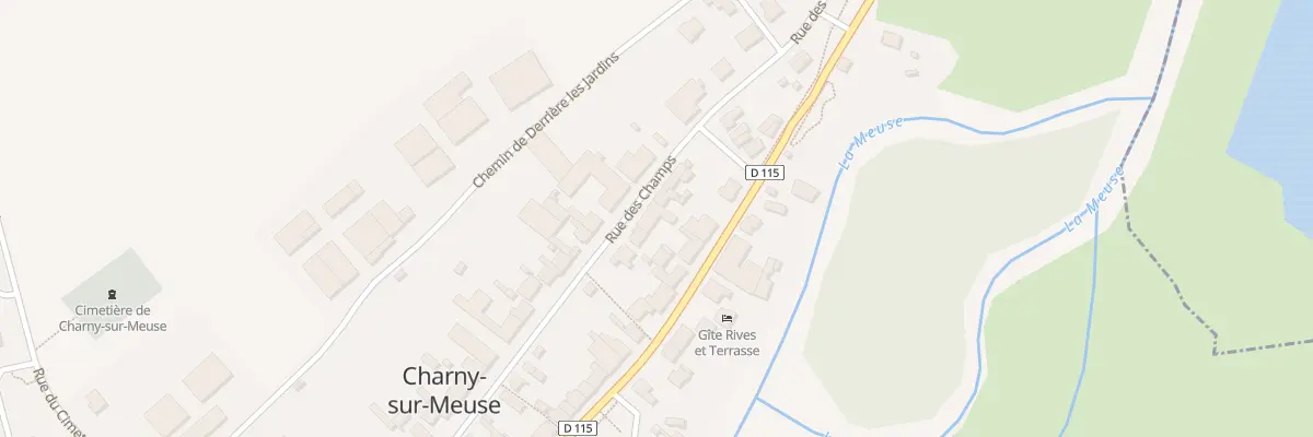 Plan du 10B Rue des Champs à Charny-sur-Meuse