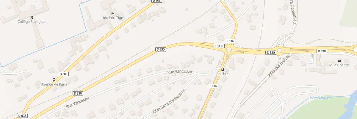 Plan du 6 Rue Vancassel à Verdun