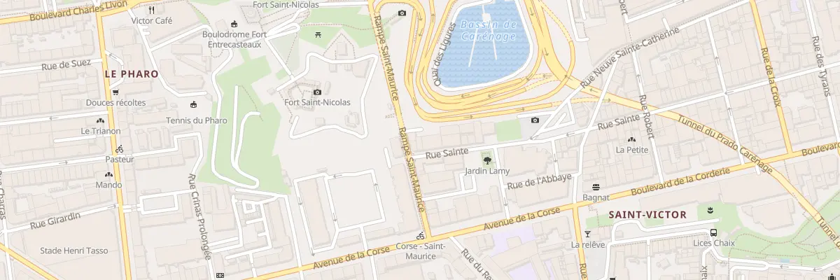 Plan du 150 Rue sainte à Marseille 7e Arrondissement